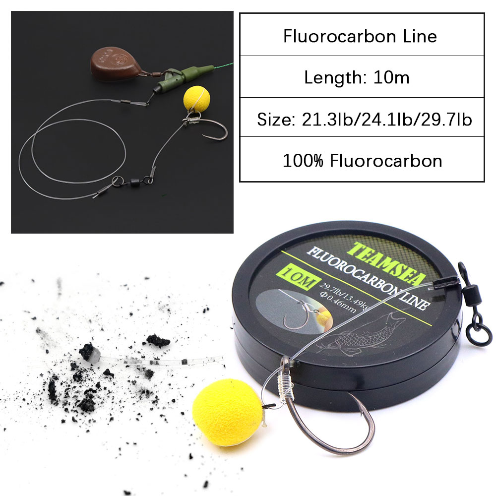 Linha de Pesca de Carpa com Re - Fluorocarbon Line avaliação e preço