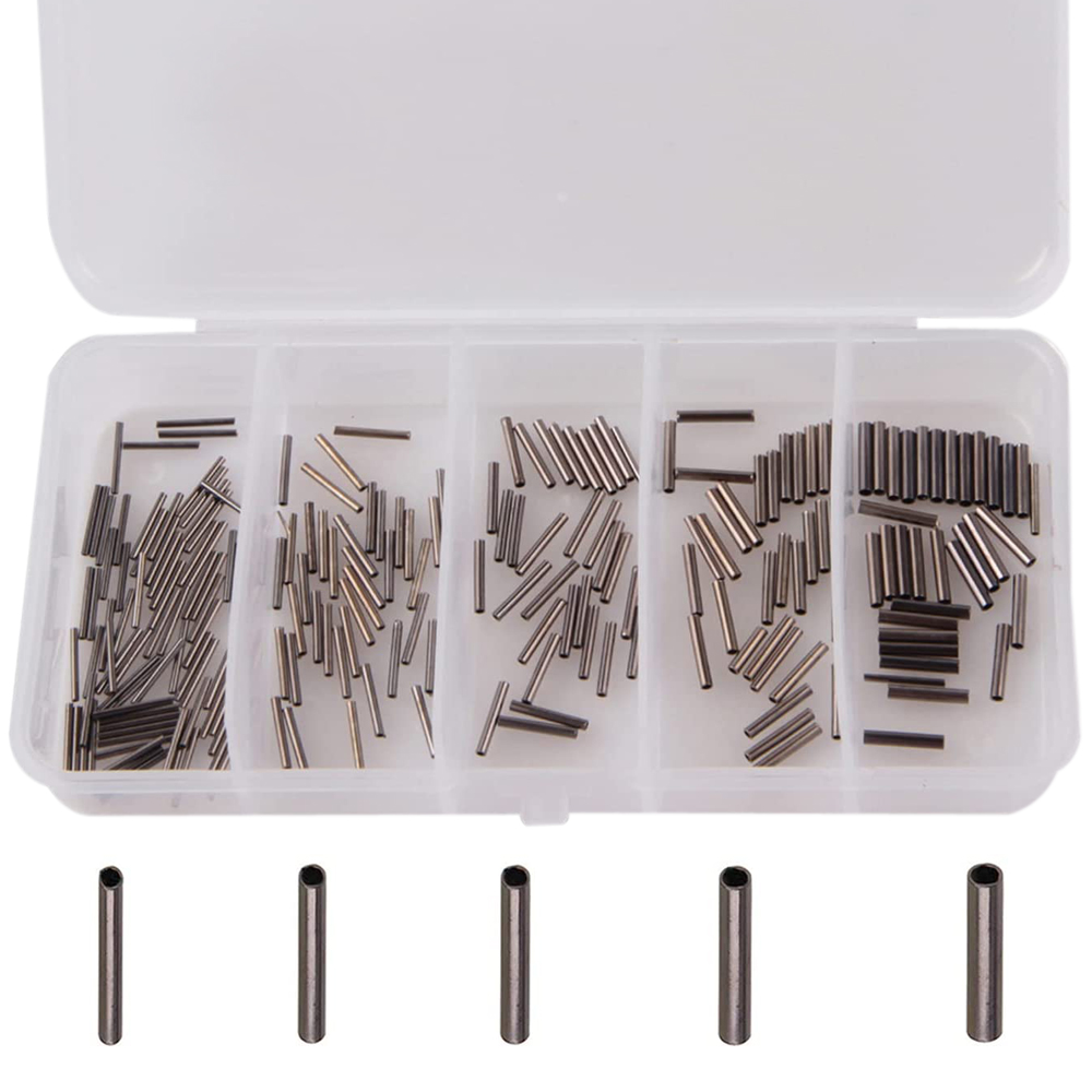 180 pçs/caixa 0.6mm-1.4mm tubo - Fishing Line Box avaliação e preço