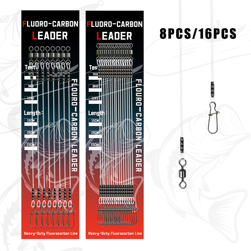 8/16 peças de Linha Líder de F - Fluorocarbon Line avaliação e preço